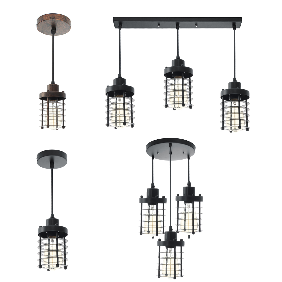 E27-Modern-Iron-Pendant-Light-Ceiling-Lamp-Chandelier-Bedroom-Home-Fixture-Decor-Without-Bulb-1710126-6