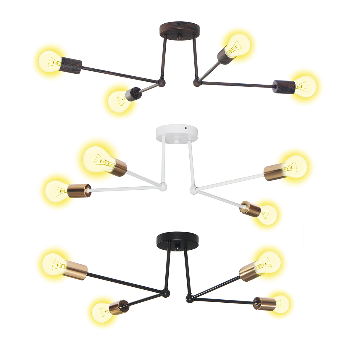 E27-Modern-Pendant-Lamp-Ceiling-Light-Chandelier-Vintage-4-Heads-Sockets-Holder-1564203-1