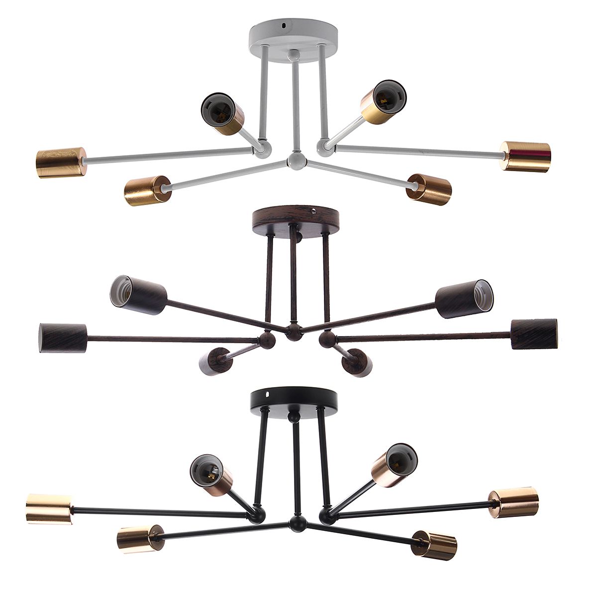 E27-Modern-Pendant-Lamp-Ceiling-Light-Chandelier-Vintage-6-Heads-Sockets-Holder-1606212-2