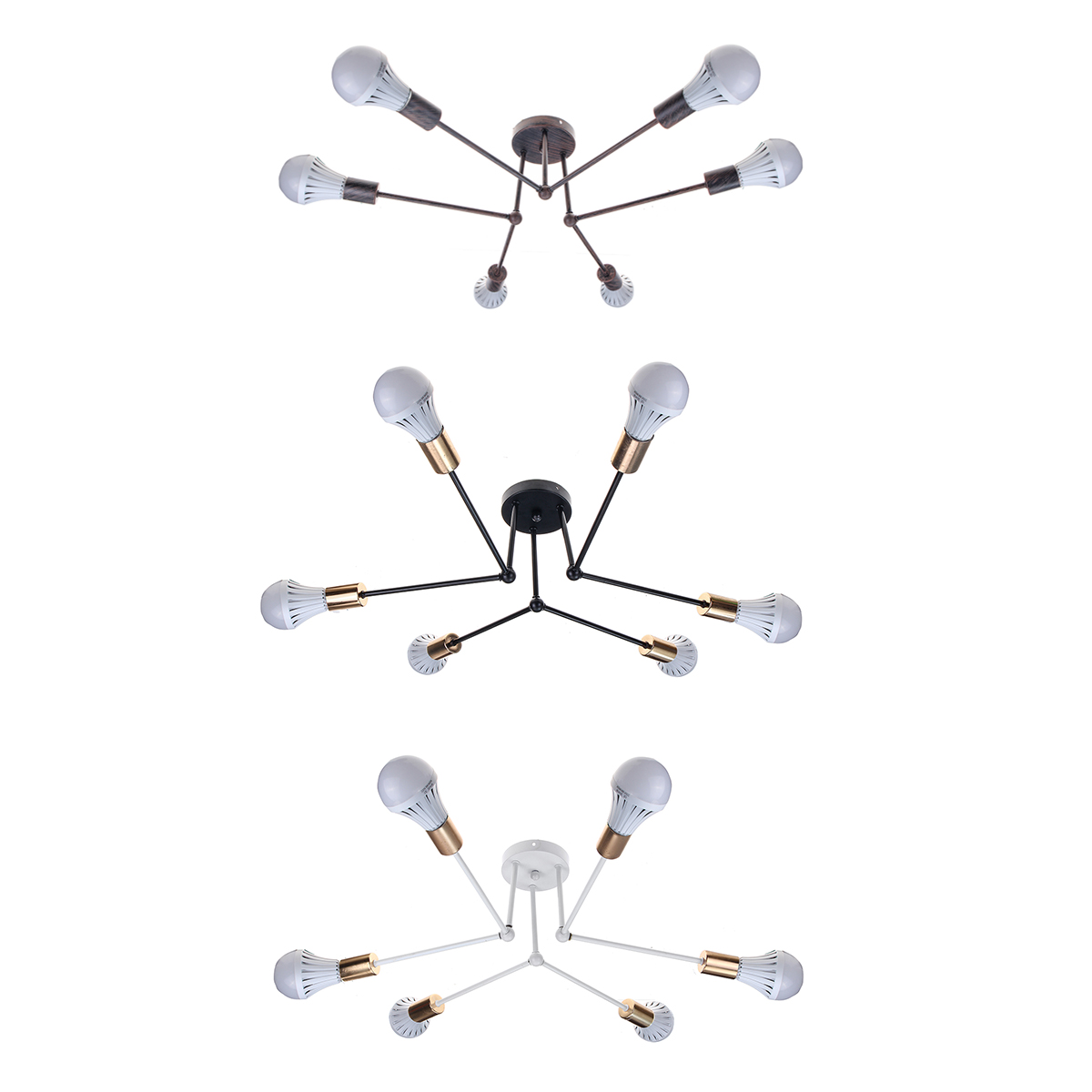 E27-Modern-Pendant-Lamp-Ceiling-Light-Chandelier-Vintage-6-Heads-Sockets-Holder-1606212-3