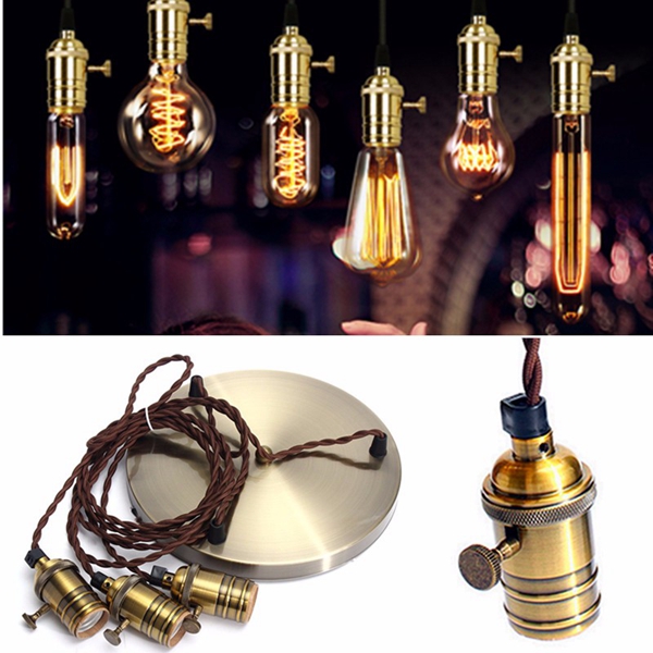 E27-Vintage-Copper-Pendant-Ceiling-Light-Lamp-Holder-Hanging-Lampshade-Socket-Fixture-1063596-1