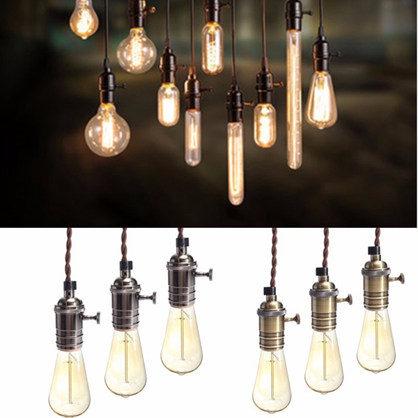 E27-Vintage-Copper-Pendant-Ceiling-Light-Lamp-Holder-Hanging-Lampshade-Socket-Fixture-1063596-10