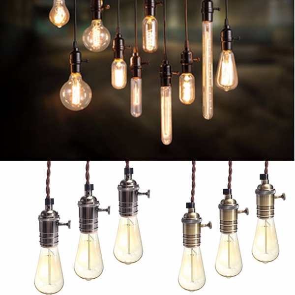 E27-Vintage-Copper-Pendant-Ceiling-Light-Lamp-Holder-Hanging-Lampshade-Socket-Fixture-1063596-10