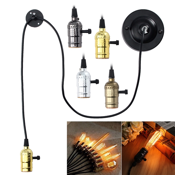 E27E26-Retro-Vintage-Edison-Pendant-Lighting-Lamp-Holder-Socket-Swicth-2M-Cord-1127051-1