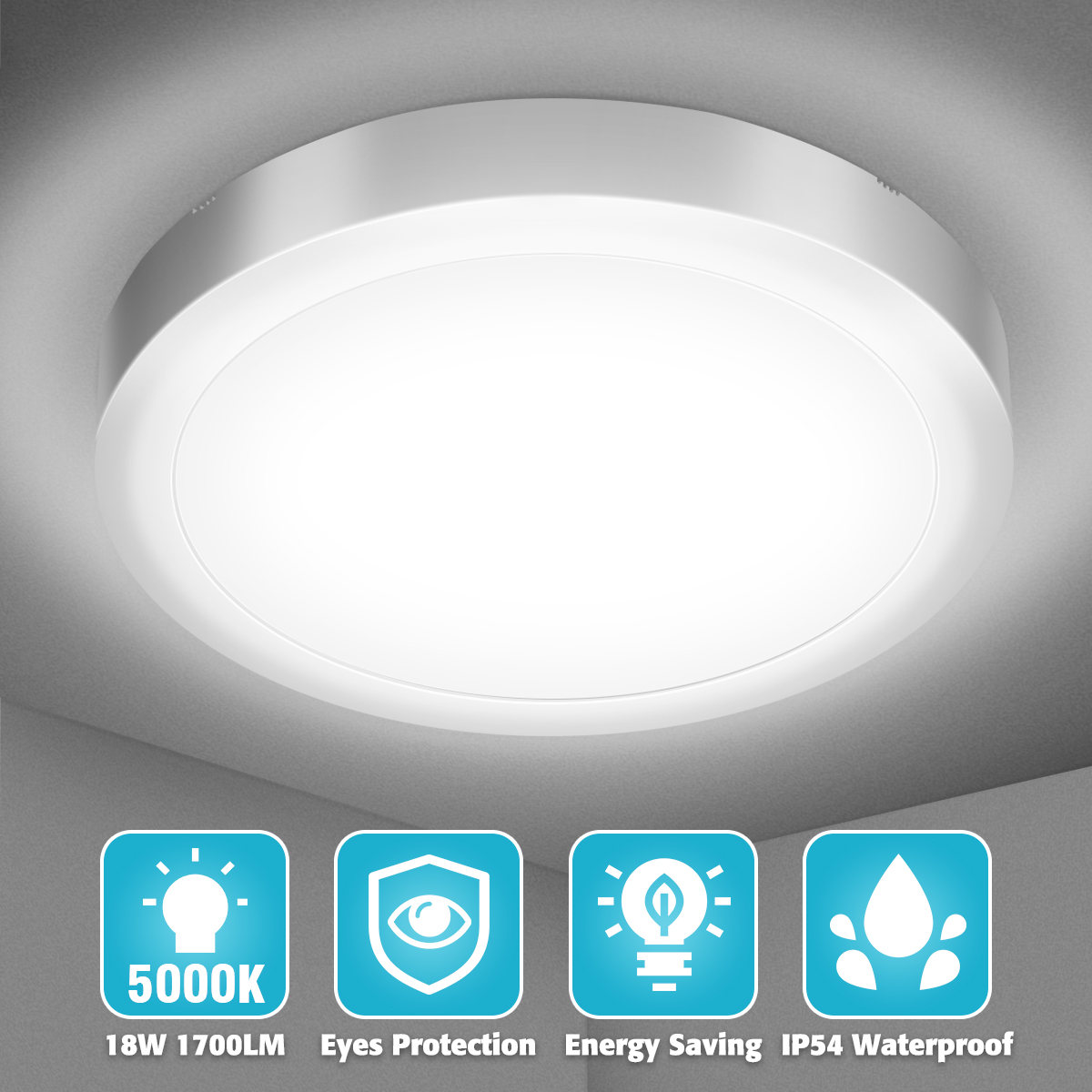 Elfeland-23CM-18W-Modern-Plating-Round-LED-Ceiling-Light-2835-SMD-White-Indoor-Home-Spotlight-AC85-2-1677387-1