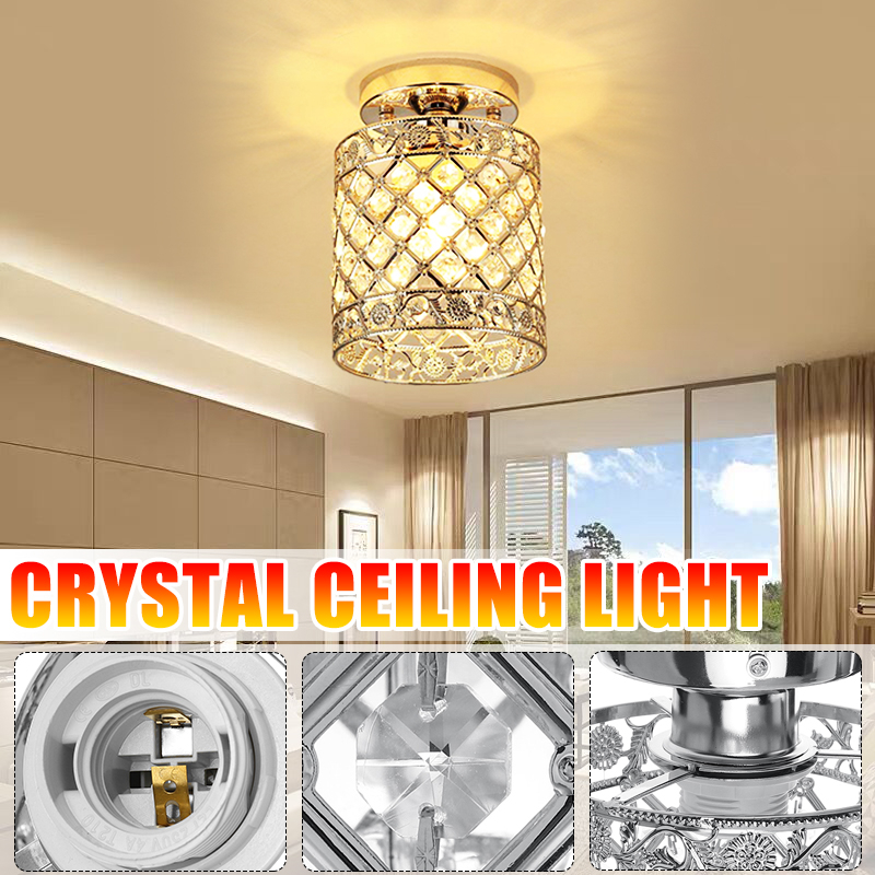 Flush-Mount-Ceiling-Light-E27-Base-Crystal-Fixture-Modern-Chandelier-Mini-Hallway-Decor-220V-Without-1796320-1