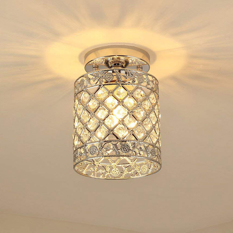 Flush-Mount-Ceiling-Light-E27-Base-Crystal-Fixture-Modern-Chandelier-Mini-Hallway-Decor-220V-Without-1796320-5