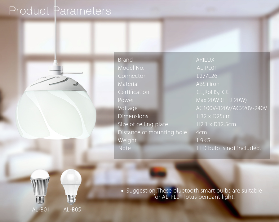 HL-PL-01-E26E27-Lotus-Ceiling-Light-Pendant-Chandelier-Lamp-For-Dinning-Room-Indoor-Lighting-1045831-4