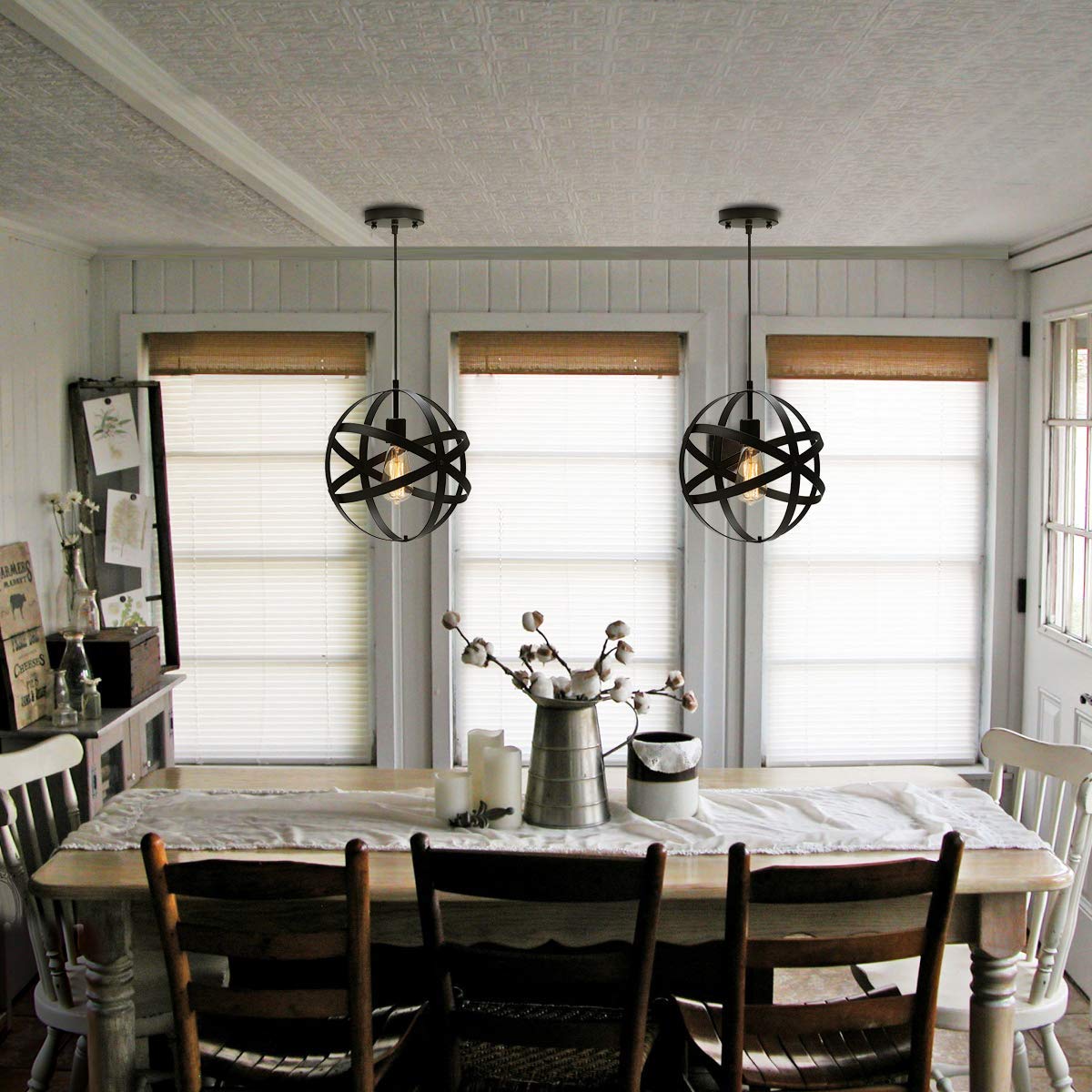 KINGSO-Vintage-Industrial-Pendant-Ceiling-Light-Fitting-Metal-Globe-Chandelier-Pendant-Light-Shades--1867405-4