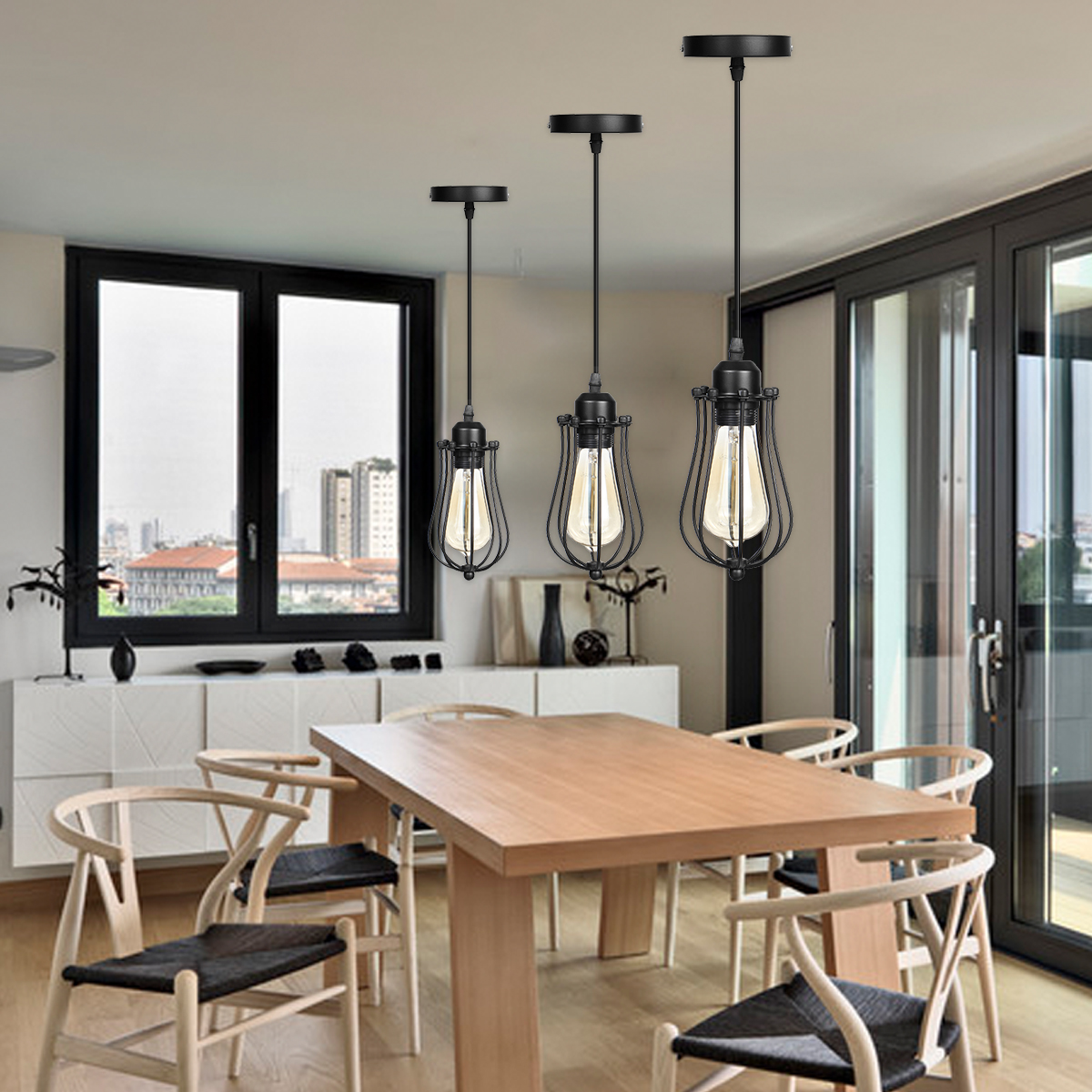 Metal-Pendant-Light-Shade-Ceiling-Industrial-Geometric-Wire-Cage-Lampshade-Lamp-Chandeliers-1850926-4