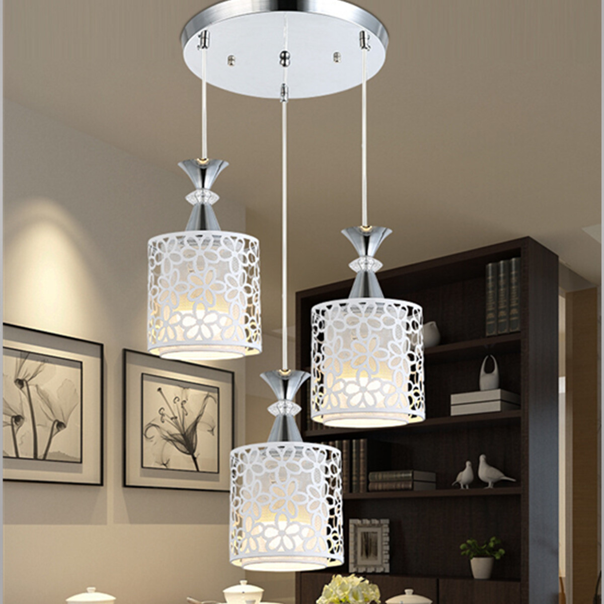 Modern-Flower-Petal-Ceiling-Light-LED-Pendant-Lamp-Dining-Chandelier-Room-Decor-1763808-3