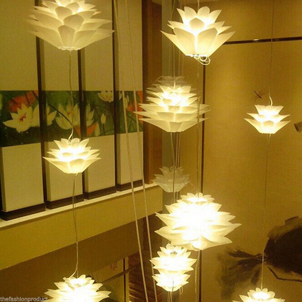 Modern-Lotus-Pendant-Chandelier-Pendant-Ceiling-Lamp-Hanging-Light-DIY-Lampshade-1064848-10