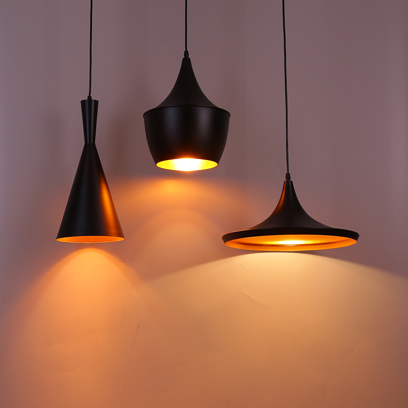 Pendant-Beat-Copper-Shade-BlackWhite-Instrument-Light-110-220V-933997-1