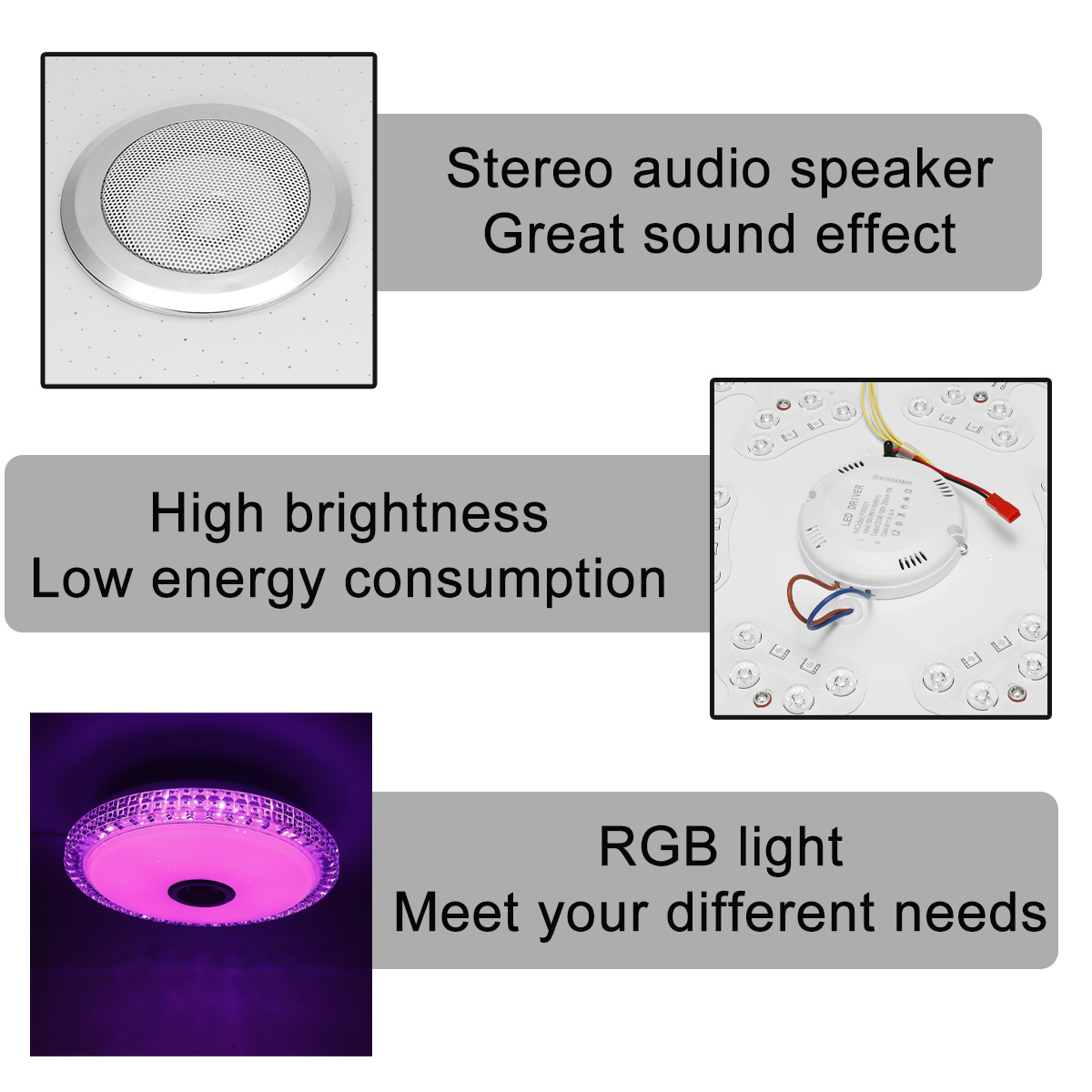 RGB-LED-Ceiling-Lights-Flush-Mount-Smart-bluetooth-Lamp-Remote-Control-Dimmable-1843110-8