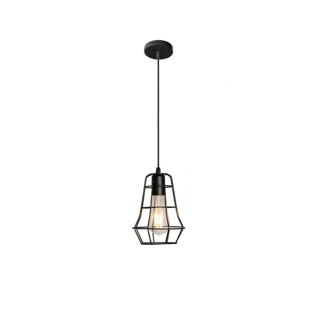 Retro-Nordic-Style-E27-Metal-Pendant-Cage-Light-for-Bar-Coffee-Shop-Indoor-Hanging-Lamp-Decor-1458936-3