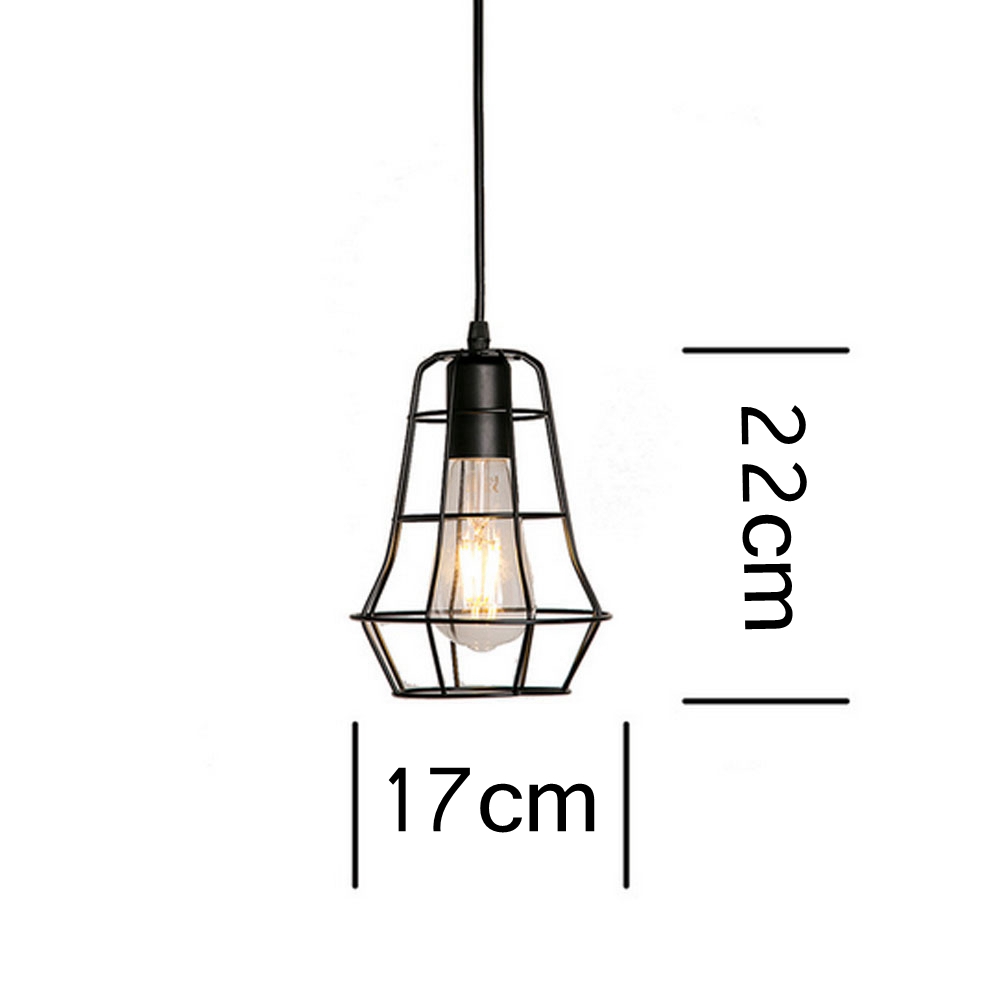 Retro-Nordic-Style-E27-Metal-Pendant-Cage-Light-for-Bar-Coffee-Shop-Indoor-Hanging-Lamp-Decor-1458936-4