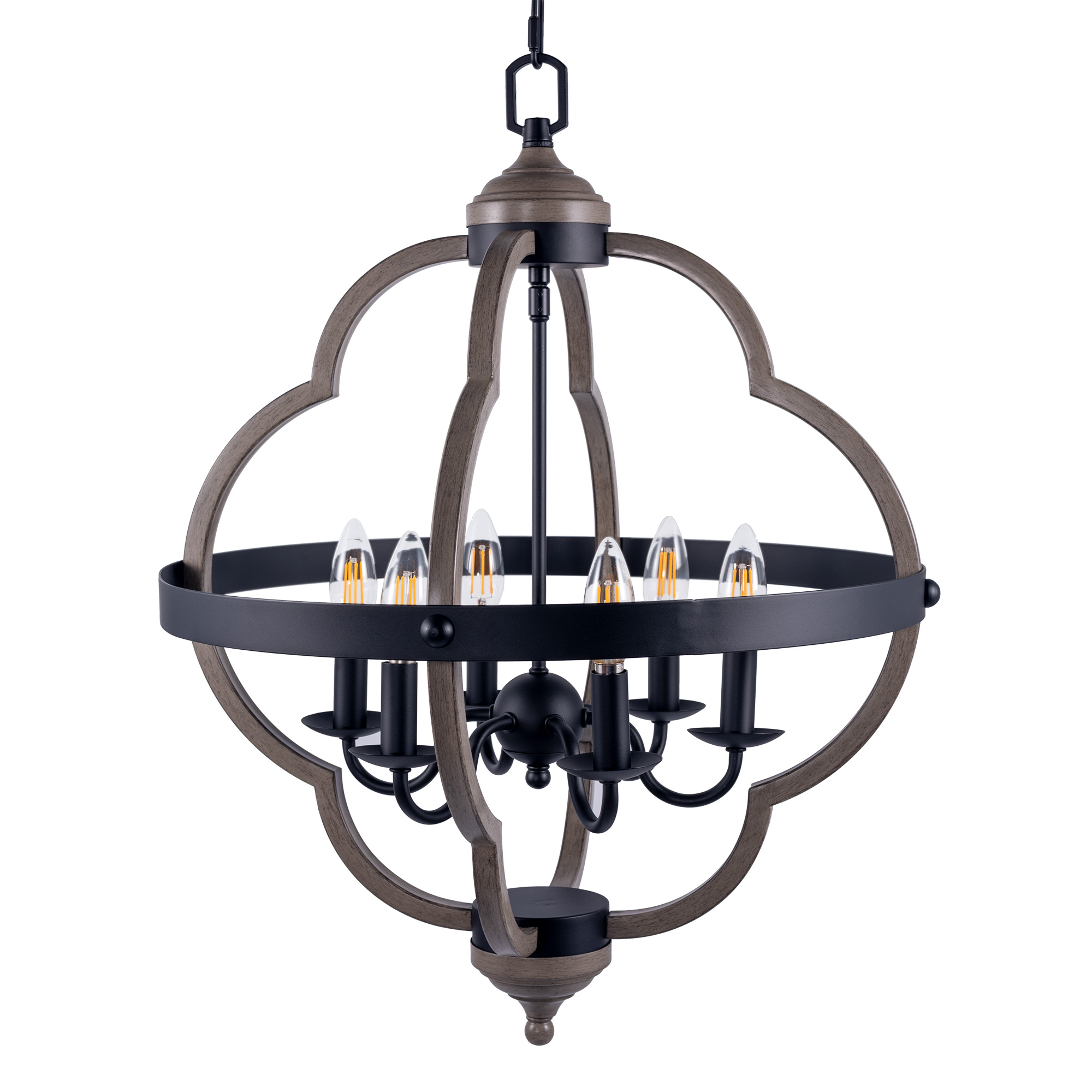 USA-Direct-6-Light-Candle-Style-Geometric-Chandelier-Industrial-Rustic-Indoor-Pendant-Light-Without--1877127-4