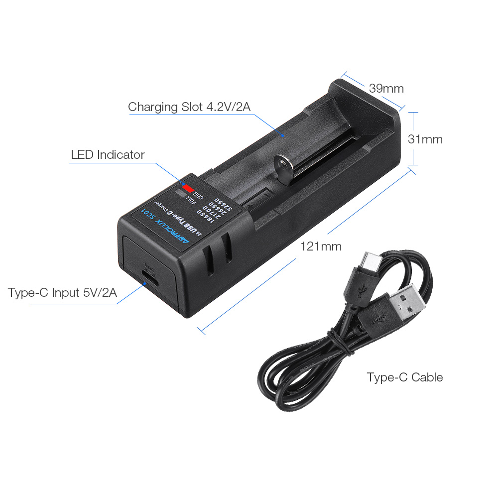 Astroluxreg-SC01-Type-C-2A-Quick-Charge-USB-Battery-Charger-Li-ionIMRINRICR-Charger-For-18650-20700--1754325-5