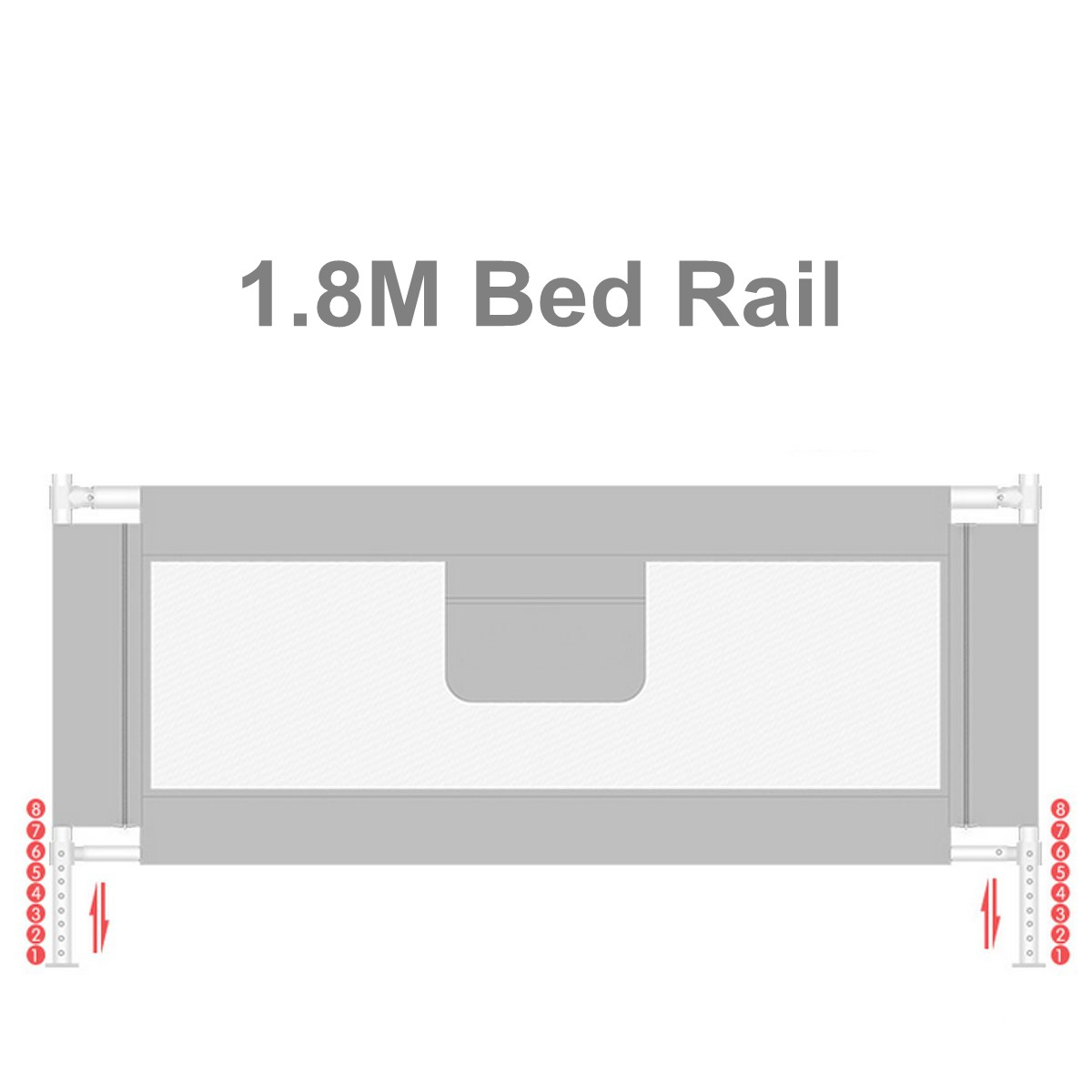 Adjustable-Kids-Infant-Bed-Guard-Rail-Toddler-Baby-Safety-Barrier-Protect-18M-1797083-11