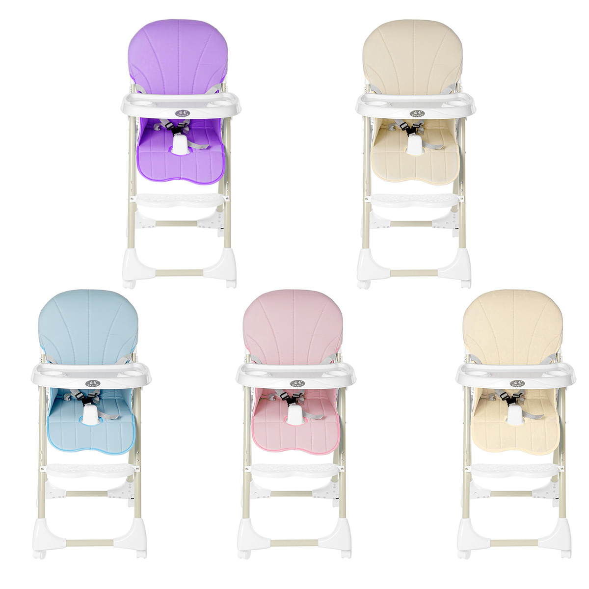 Ditong-Portable-Folding-Baby-High-Chair-Adjustable-Plate-Lockable-Wheels-PU-Seat-with-Environmental--1748389-8