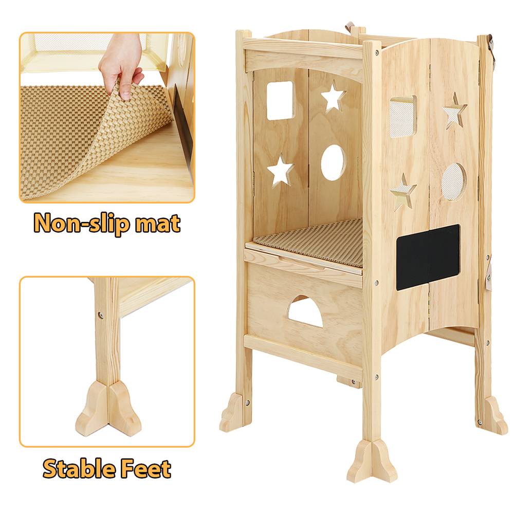 Toddler-Standing-Tower-Kitchen-Step-Stool-for-Kids-Foldable-Learning-Toddler-Tower-Wooden-Child-Kitc-1898297-11