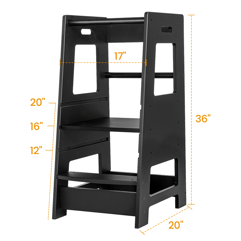 Toddler-Tower-Kids-Kitchen-Step-Stool-Child-Standing-Tower-with-3-Adjustable-Heights-Platform-and-Sa-1898952-4