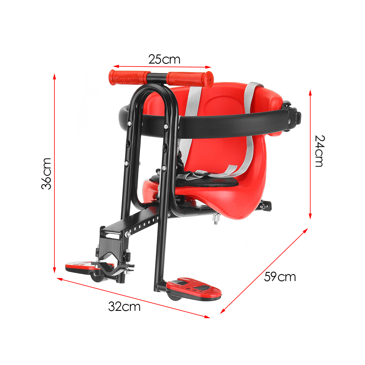 Folding-Child-Bicycle-Safety-Seat-Mountain-Road-Bike-Front-Chair-Saddle-Kids-Soft-Cushion-1781521-2