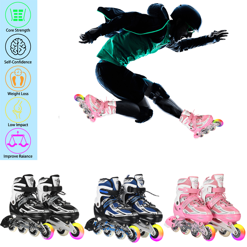 Light-up-Inline-Skates-for-Adults-Kids-Beginner-Roller-Skates-4-Gear-Adjustable-Roller-Blading-Breat-1818828-2