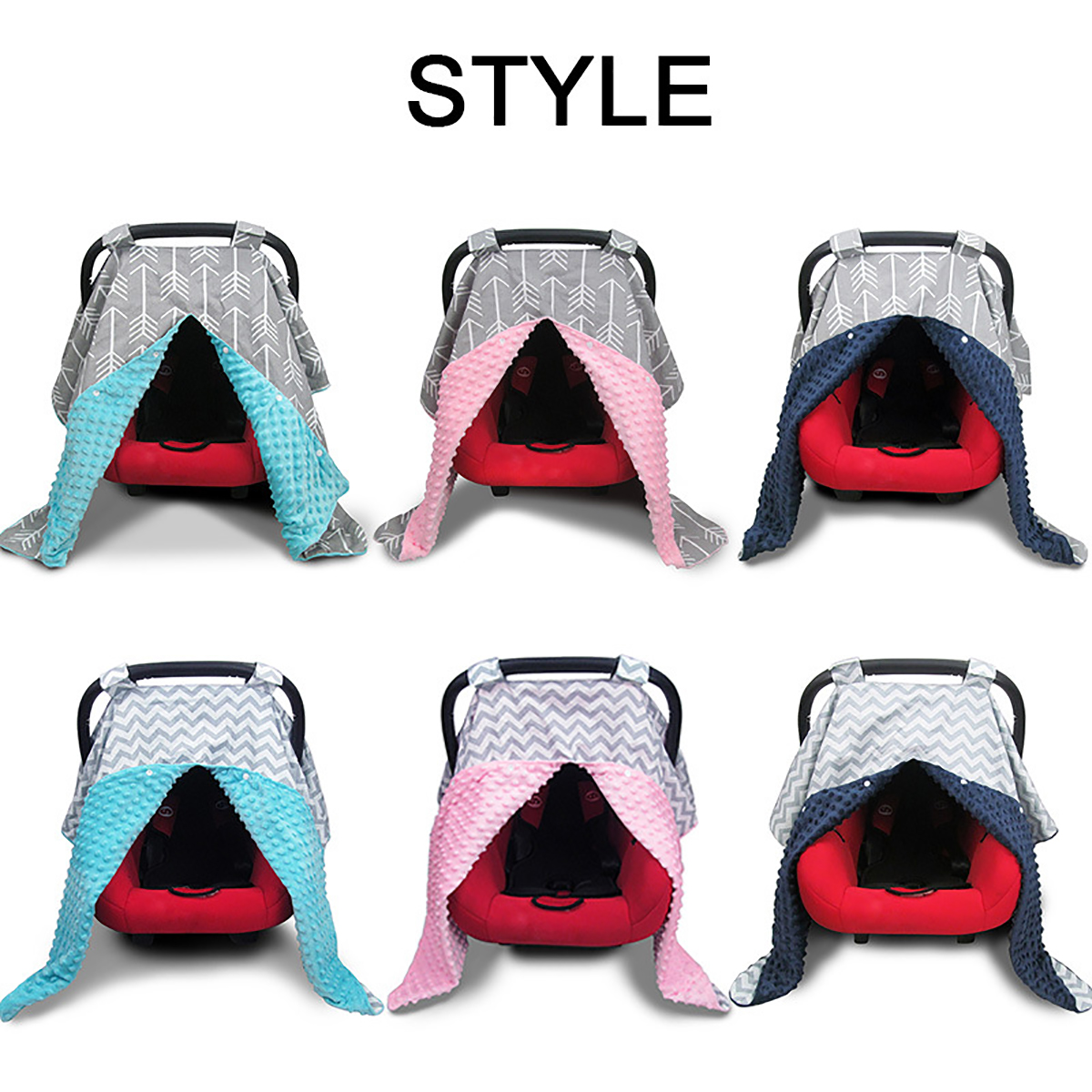 4-IN-1-Thickened-Multi-Use-Stroller-Cart-Seat-Cover-Breastfeeding-Nursing-Scarf-Snug-Warm-Breathable-1810349-2