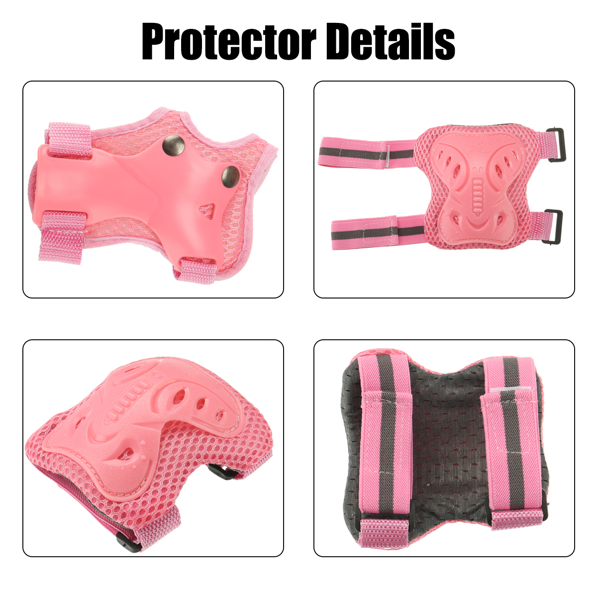 6PCS-Set-Adult-Children-KneeElbowWrist-Pads-Protective-Gears-for-Skateboard-Bicycle-Ice-Inline-Rolle-1796809-3