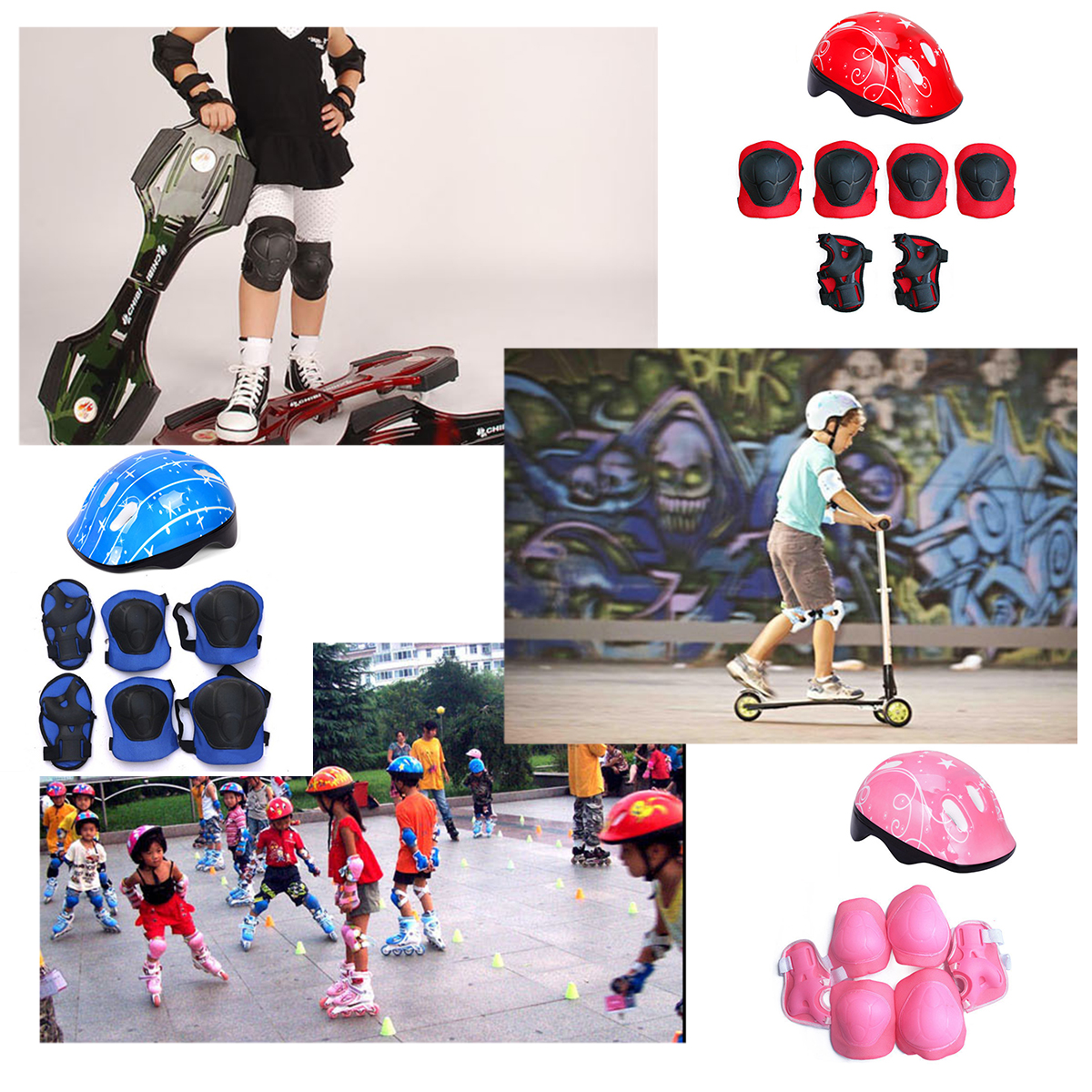 7-IN-1-Kidss-Balance-Bike-Helmet-Kits-With-Protect-Knee-Wrist-Elbow-Pads-Roller-Skating-Protective-E-1734300-6