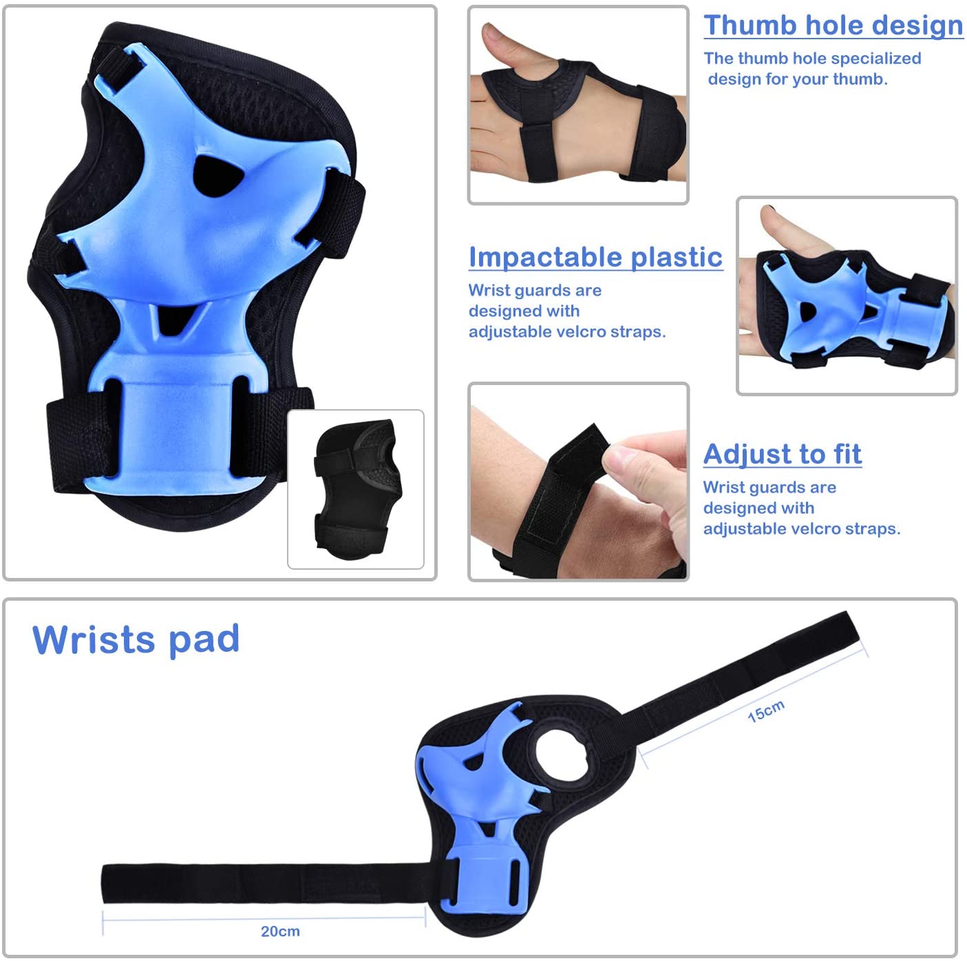 7Pcs-Elbow-Knee-Wrist-Protective-Guard-Elbow-Pads-Safety-Gear-Pad-Wrist-Guard-Skateboard-Protective--1781562-9