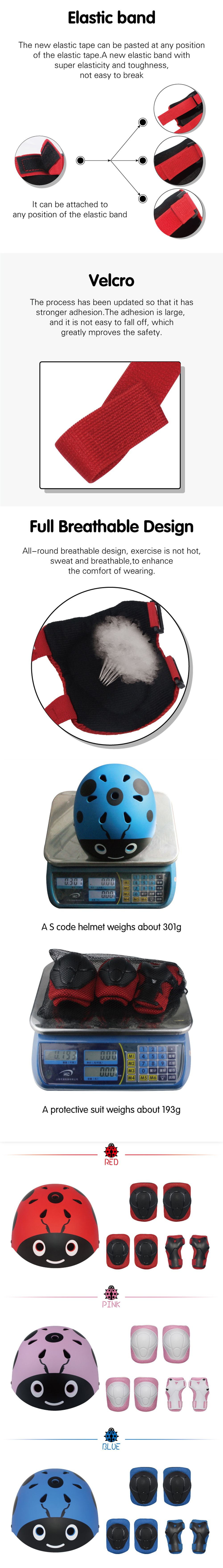 7PcsSet-LANOVA-Children-Sport-Protective-Gear-Set-Kids-Cycling-Roller-Skateboard-HelmetKnee-Elbow-Pa-1708035-3