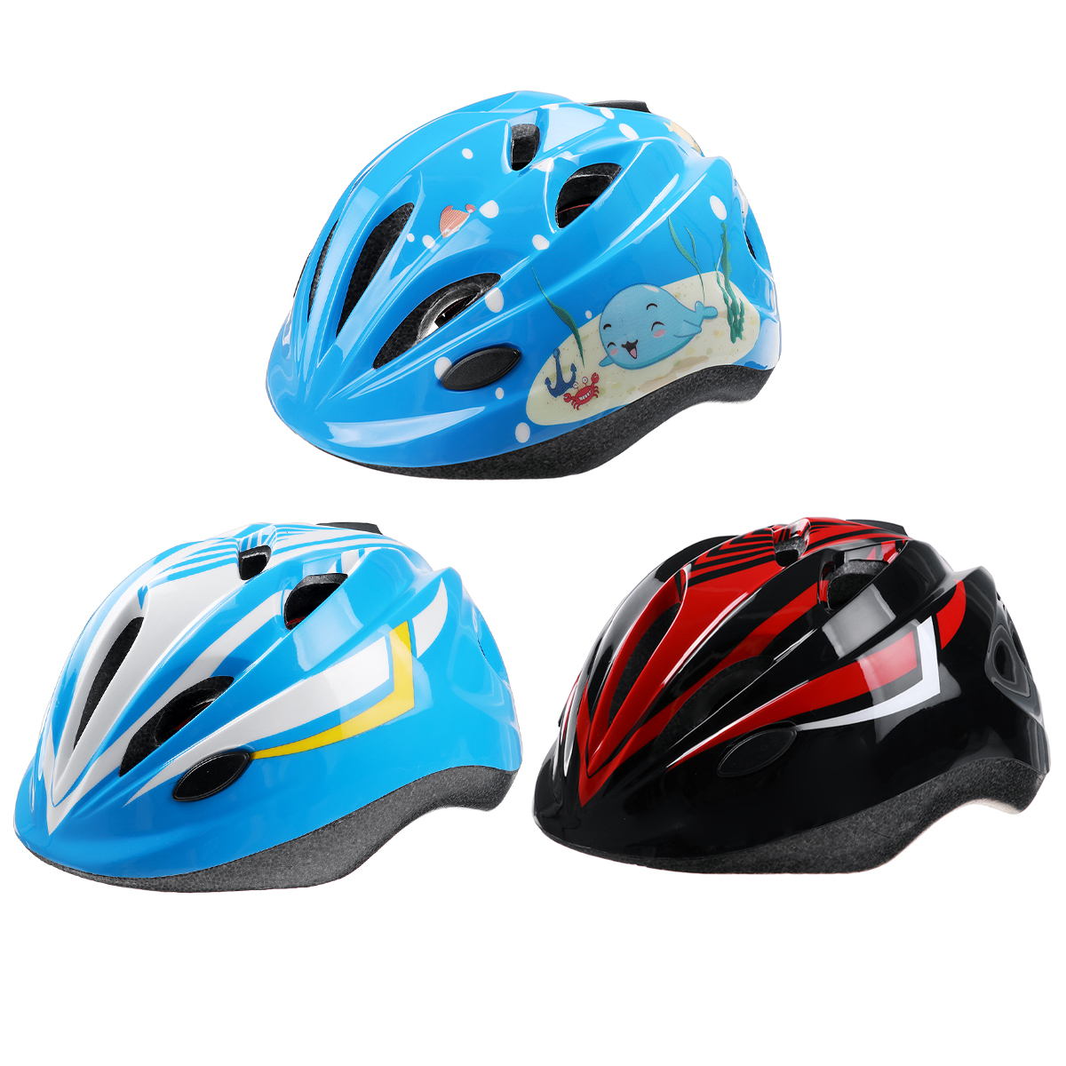 Child-Bicycle-Helmet-Skateboard-10-Holes-Breathable-MTB-Mountain-Road-Cycling-Helmets-1862239-3