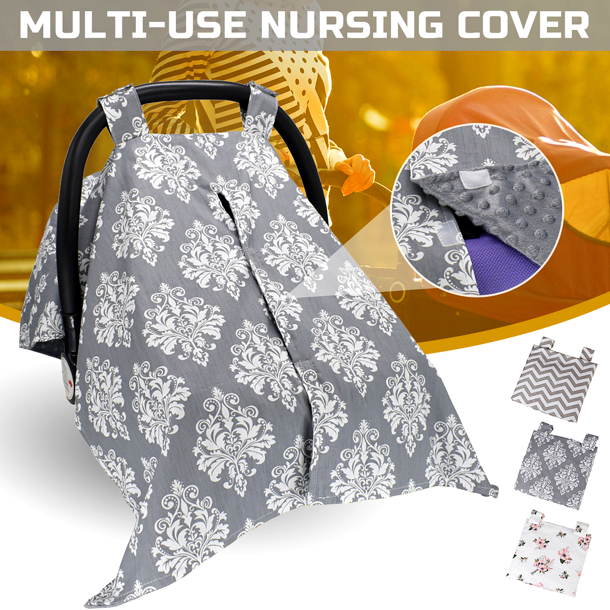 Multi-Use-Thickened-Newborn-Infant-Nursing-Cover-Baby-Car-Seat-Canopy-Kids-Push-Cart-Protective-Cove-1810352-1