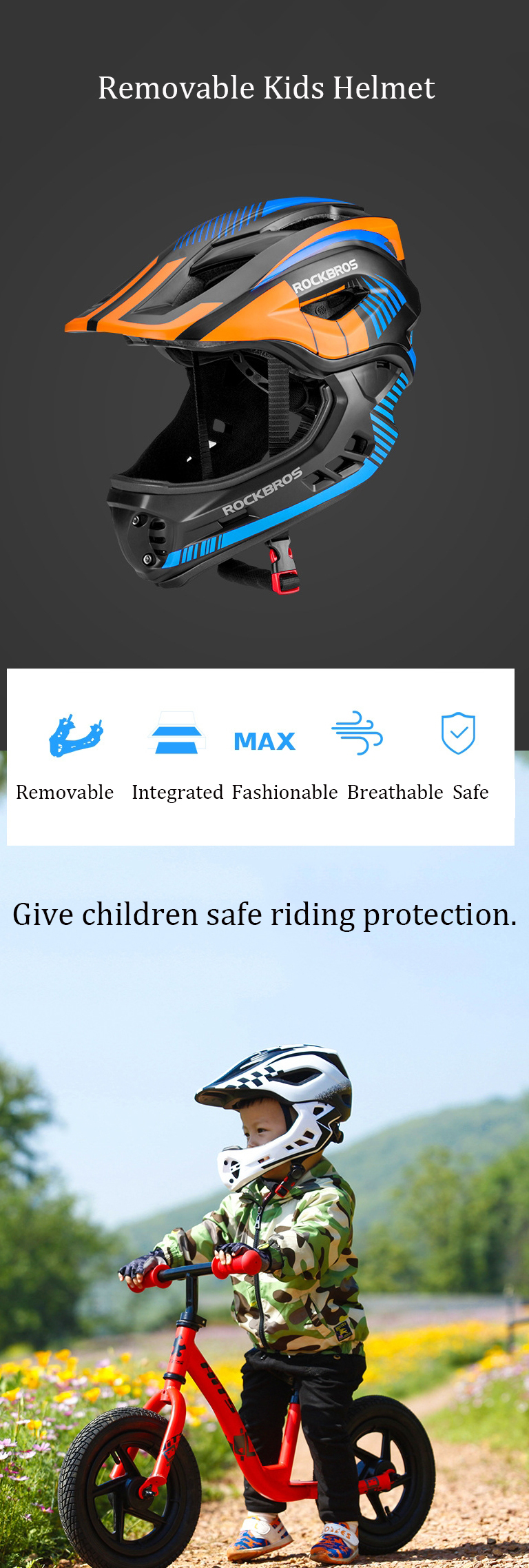 ROCKBROS-TT-32SBTG-3-Modes-Light-Removable-Kids-Helmet-Outdoor-Children-Cycling-Bicycle-Balance-Bike-1557422-1