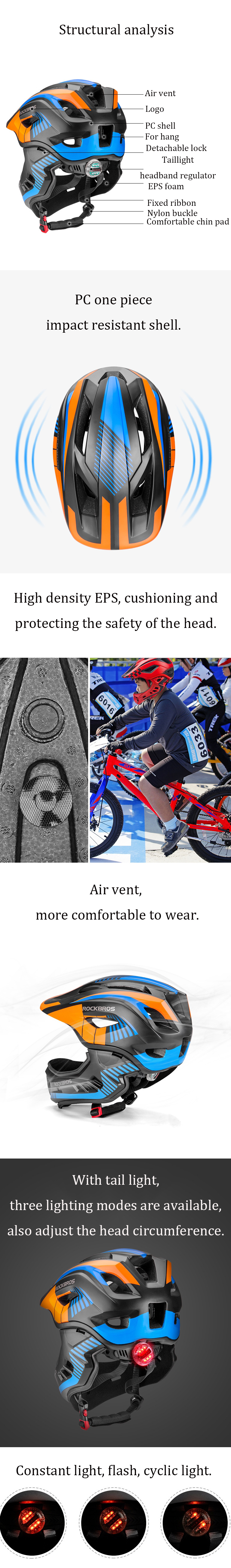 ROCKBROS-TT-32SBTG-3-Modes-Light-Removable-Kids-Helmet-Outdoor-Children-Cycling-Bicycle-Balance-Bike-1557422-3