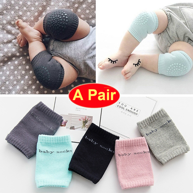 1-Pair-Infant-Toddler-Baby-Anti-slip-Elastic-Knee-Pad-Crawling-Safety-Protector-Leg-Cushion-1643077-1