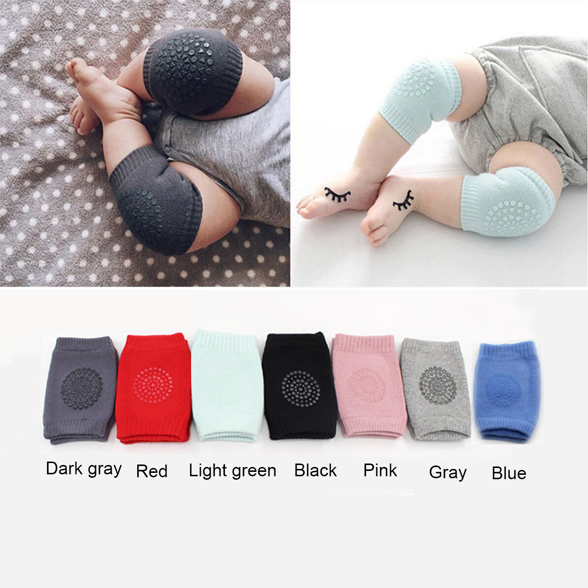 1-Pair-Infant-Toddler-Baby-Anti-slip-Elastic-Knee-Pad-Crawling-Safety-Protector-Leg-Cushion-1643077-10