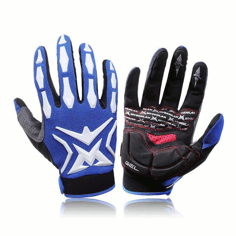 Outdoor-Adult-Kids-Cycling-Bike-GEL-Shockproof-Sport-Full-Finger-Ski-Gloves-1217420-1