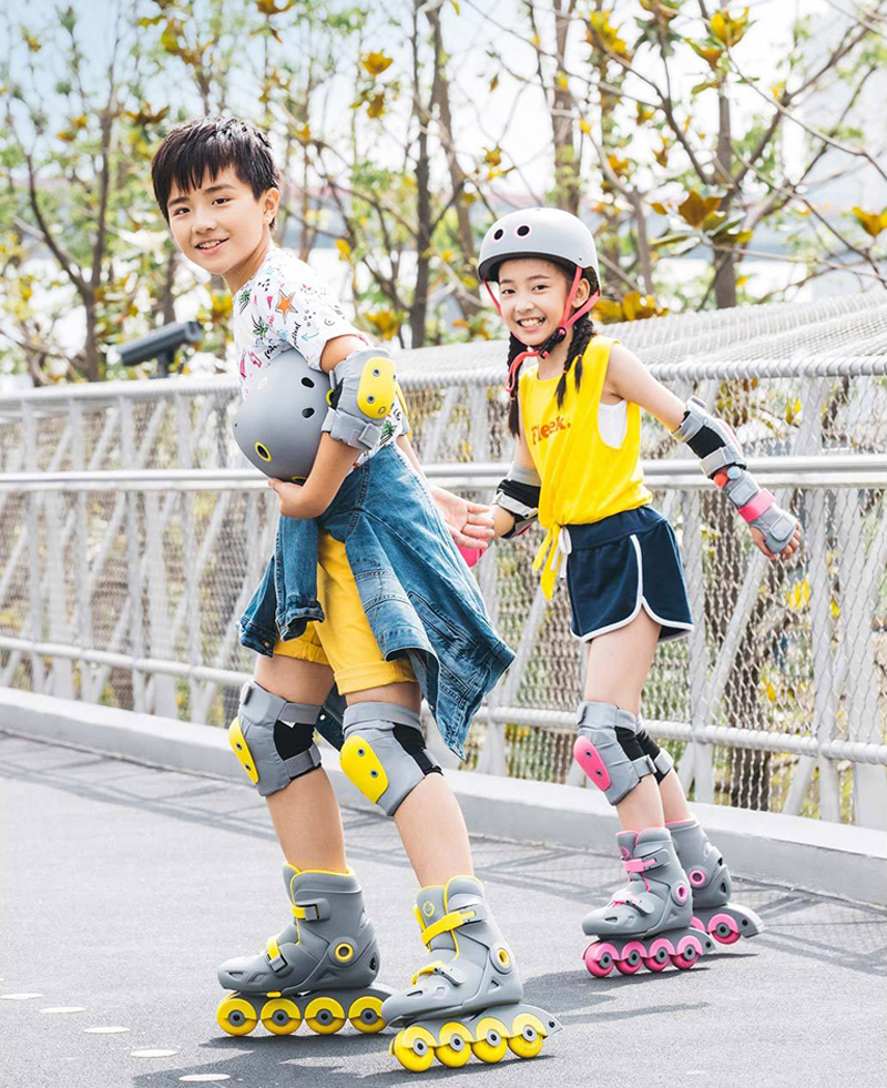 Xiaoxun-Adjustable-Kids-Cycling-Helmet-Bike-Sport-Kneepad-Elbow-Knee-Wrist-Safety-Gear-From-1351150-7