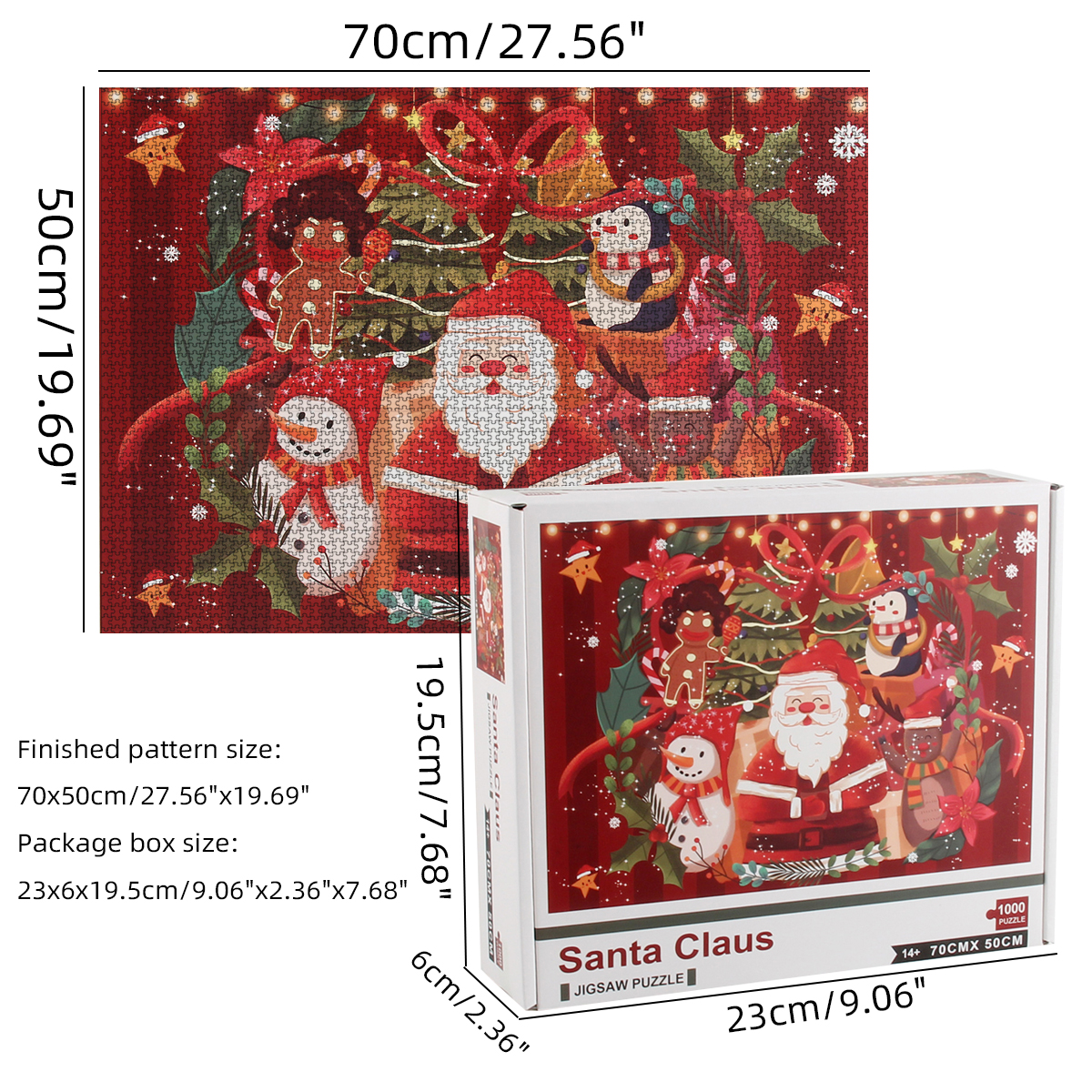 1000Pcs-Christmas-Santa-Snowman-Elk-Jigsaw-Puzzle-Children-Adult-Jigsaw-Toy-for-Child-Christmas-Gift-1786406-8