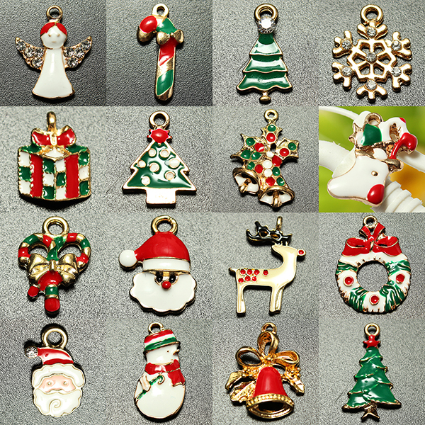 11-Mixed-Gold-Christmas-Gifts-Charms-Tree-Deer-Snowflake-Pendant-Decorations-953986-1