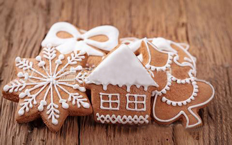 11Pcs-Cartoon-Animal-Snowflake-Biscuits-Hanging-Christmas-Tree-Ornament-Handmade-Decorations-1096770-3