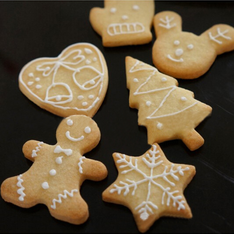 11Pcs-Cartoon-Animal-Snowflake-Biscuits-Hanging-Christmas-Tree-Ornament-Handmade-Decorations-1096770-6