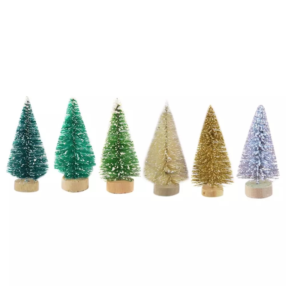 12-Pcs-Mini-Christmas-Tree-Sisal-Silk-Cedar-Decor-Small-Christmas-Tree-Gold-Silver-Blue-Green-White--1755636-2