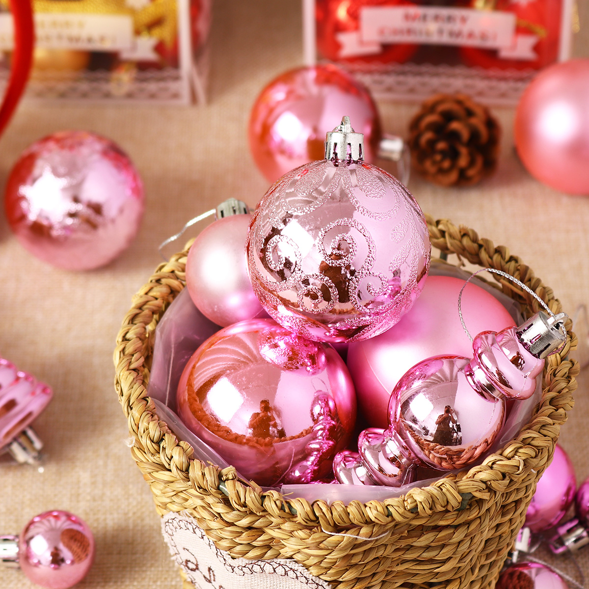 30-PcsSet-Glitter-Christmas-Tree-Ball-Baubles-Colorful-for-Xmas-Party-Home-Garden-Christmas-Decorati-1770980-7