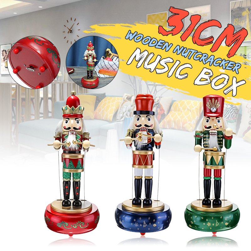 32CM-Wooden-Guard-Nutcracker-Soldier-Toy-Music-Box-Christmas-Decorations-Xmas-Gift-1605612-1