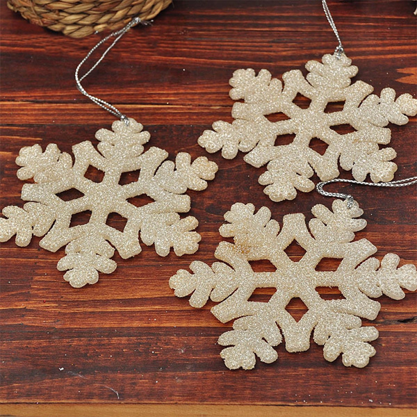 3Pcs-Christmas-Snowflake-Hanging-Pendant-Christmas-Tree-Xmas-Party-Decoration-Ornaments-1011648-2