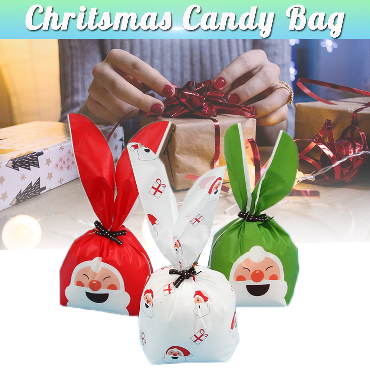 50Pcs-Merry-Christmas-Bags-Candy-Gift-Bag-Santa-Claus-Deer-Present-Packing-Decorations-1565391-1